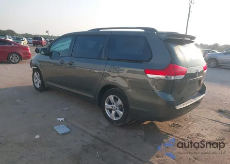 2012 Toyota Sienna Le из США, поврежденный, VIN 5TDKK3DC0CS176430